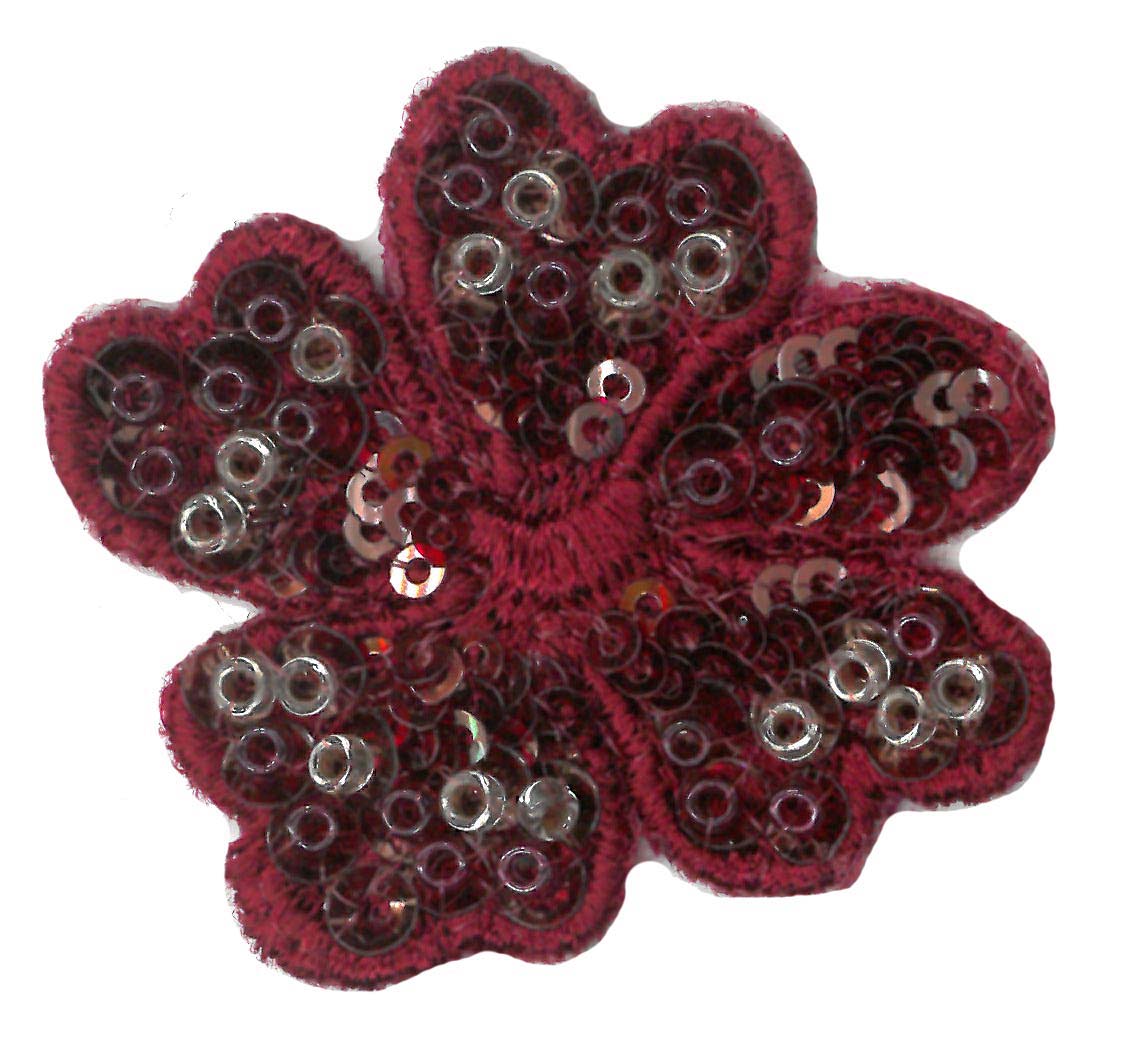 BEADED MOTIF - RED